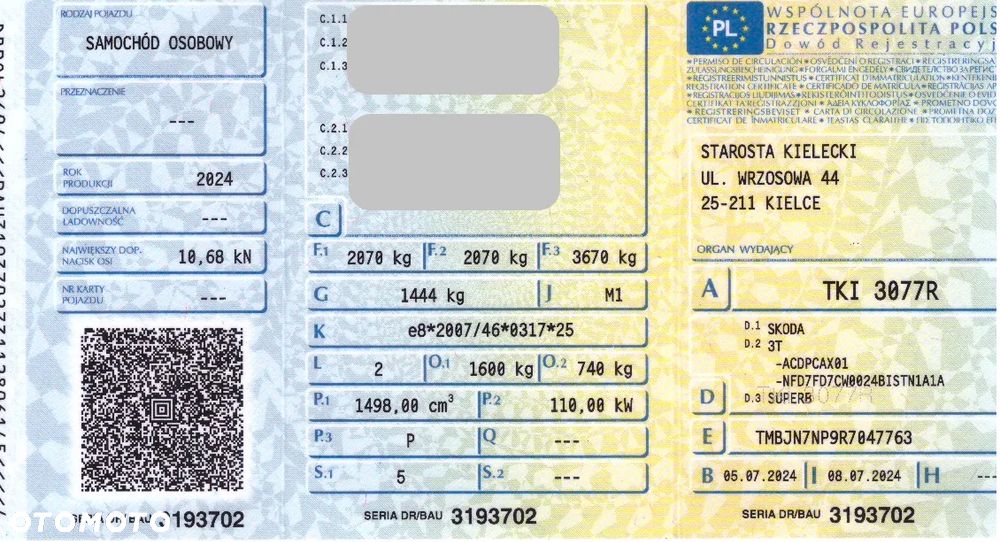 Skoda Superb 1.5 TSI Ambition DSG - 8