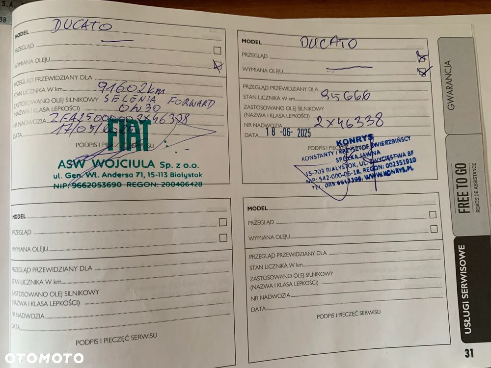 Fiat DUCATO WINDA DHOLLANDIA DMC3.5t ŁADOWNOŚĆ 800KG KONTENER PLUS DRZWI BOCZNE - 8