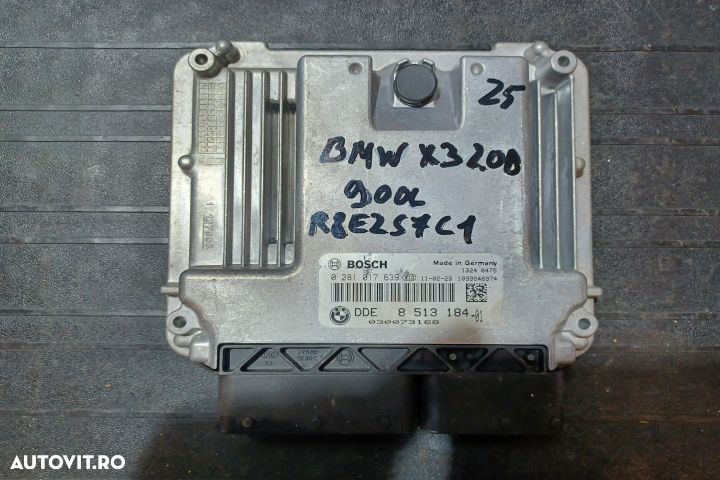 Calculator motor ECU 0281017639 0281017639 BMW X3 E83 [facelift] [200 - 1