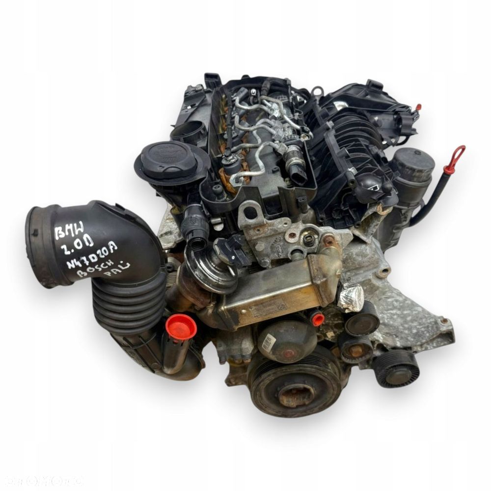 SILNIK N47D20A BMW E81 E87 E90 E91 E60 E61 X1 E84 X3 E83 2.0 D DIESEL - 1