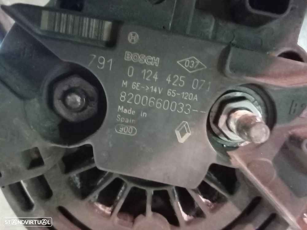 Alternador Renault Clio III 1.5DCI  8200660033 - 2