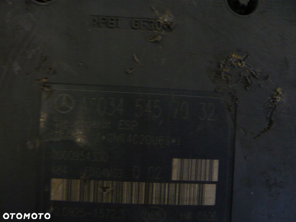 pompa hamulcowa abs a0345457032 mercedes-benz w203 - 2