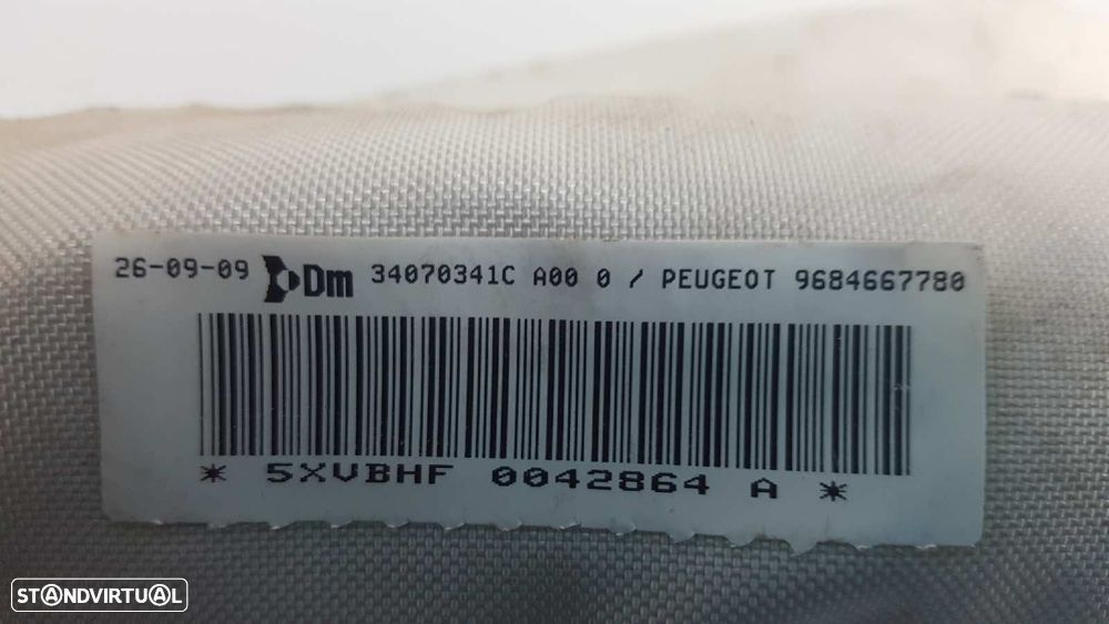 AIRBAG CORTINA FRENTE DIREITO PEUGEOT 3008 SPORT PACK - 3