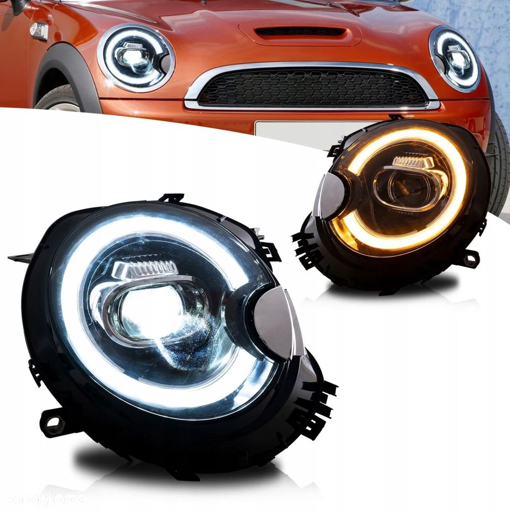 Reflektory Lampy kpl Vland Full Led Neon Dts Tuning Mini Cooper r55 r56 57 - 2