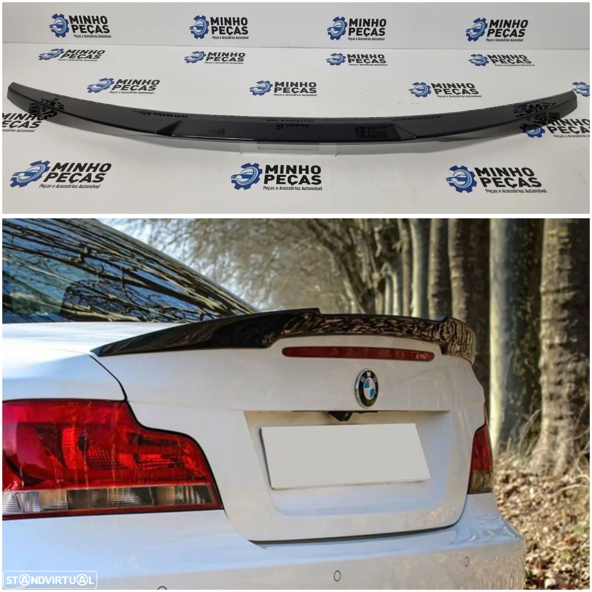 Aileron | Spoiler Mala BMW Série 1 (E82) Coupê Look M4 - 1