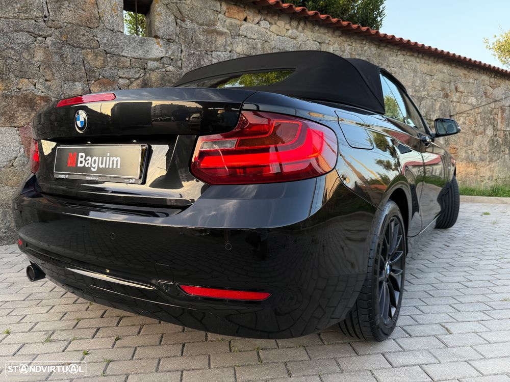 BMW 218 d Cabrio Line Sport - 19