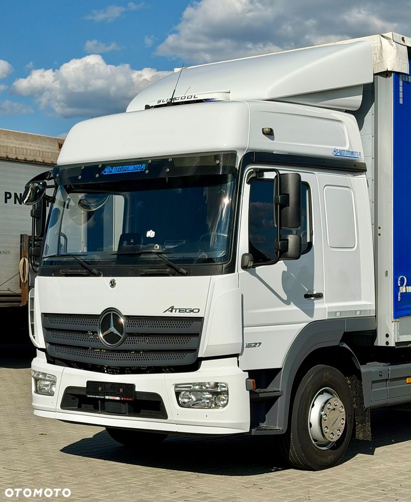 Mercedes-Benz ATEGO 1527 / FIRANKA / WINDA / 18 EUROPALET / 7 385 KG ŁADOWNOŚCI / AUTOMAT / SYPIALKA / GLOB - 6