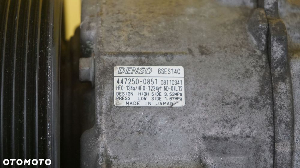 AVENSIS T27 1.6 D4-D 18r 111KM N47C16A sprezarka klimatyzacji 447250-0851 - 7