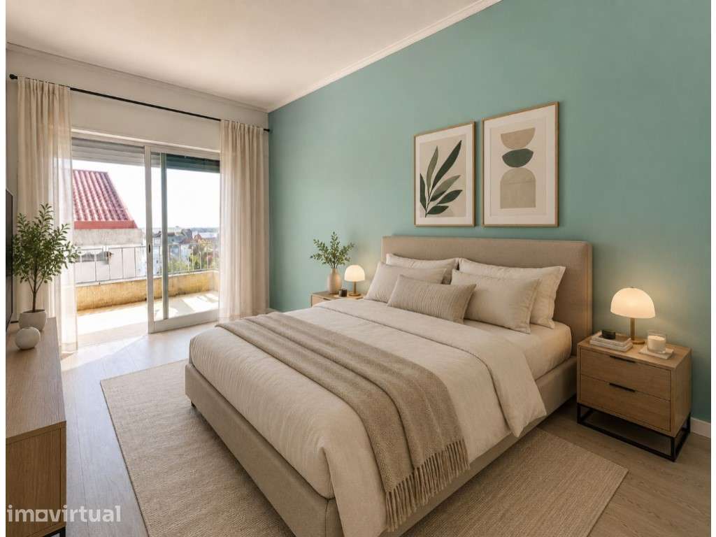 T2 Duplex com Suite e Varandas | Algés - Grande imagem: 2/22