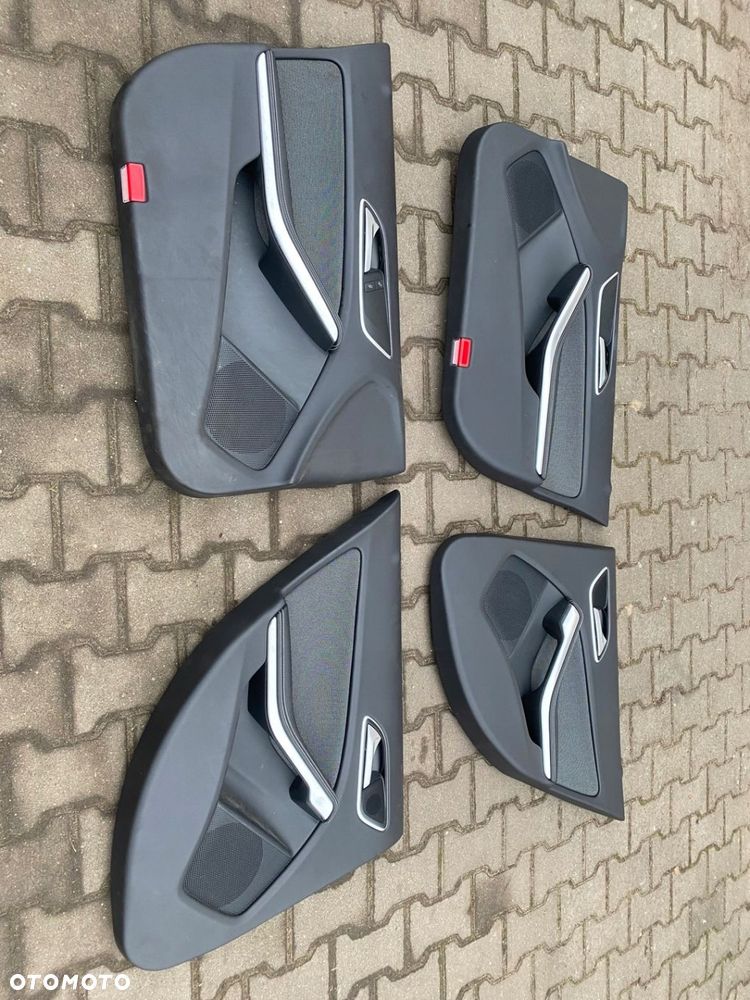 MERCEDES 176 cla 117 gla 156 amg kompletny srodek fotel boczki kanapa - 5