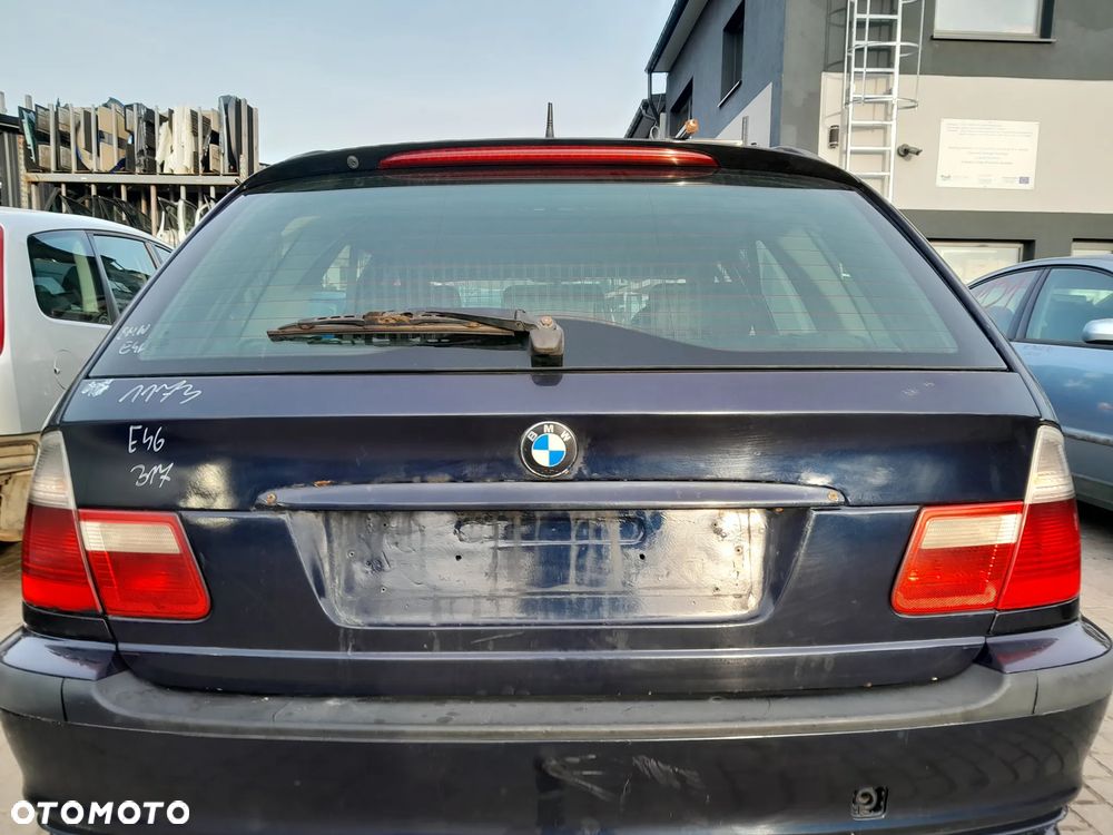 BMW E46 KOMBI TOURING KLAPA BAGAŻNIKA TYŁ KOLOR: 317 - 1