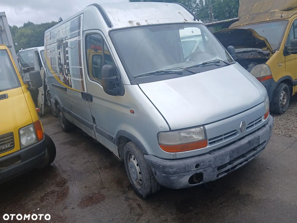 renault master II maska zderzak lampa grill błotnik drzwi zbiornik paliwa szyba lusterko klamka - 1