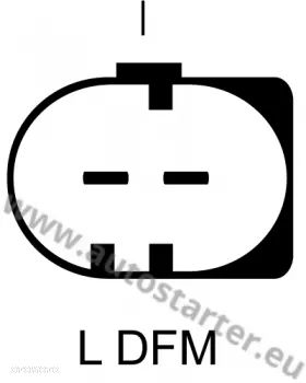 28-5626 ALTERNATOR VW PHAETON TOUAREG 4.9 5.0 TDI - 5