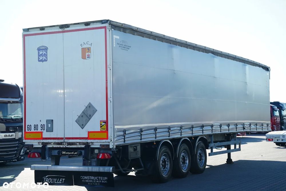 Trouillet FIRANKA / STANDARD / OŚ PODNOSZONA /  SAF /  MOCNA PODŁOGA SZYNA DESKA / - 5