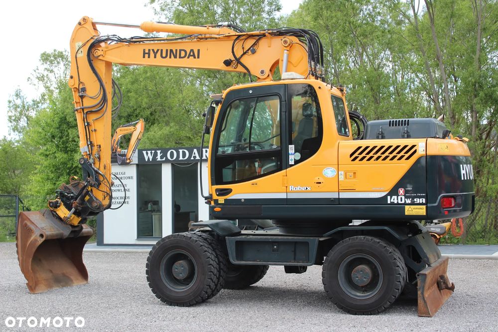 Hyundai 140W-9 Rototilt/Sprowadzony /9500Mtg - 9