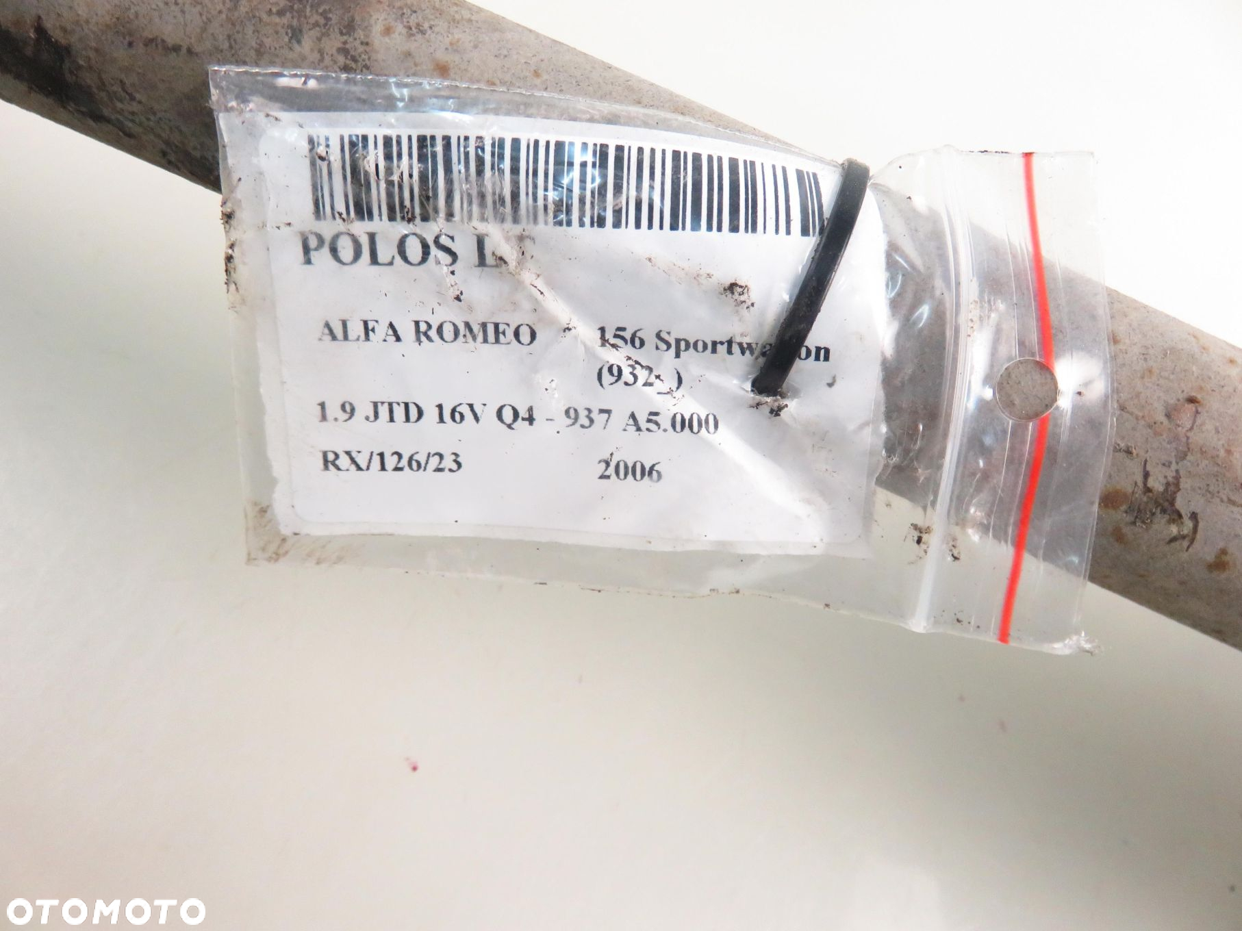 PÓŁOŚ LEWA TYLNA ALFA ROMEO 156 Sportwagon  1.9 JTD 16V Q4 - 937 A5.000 - 7