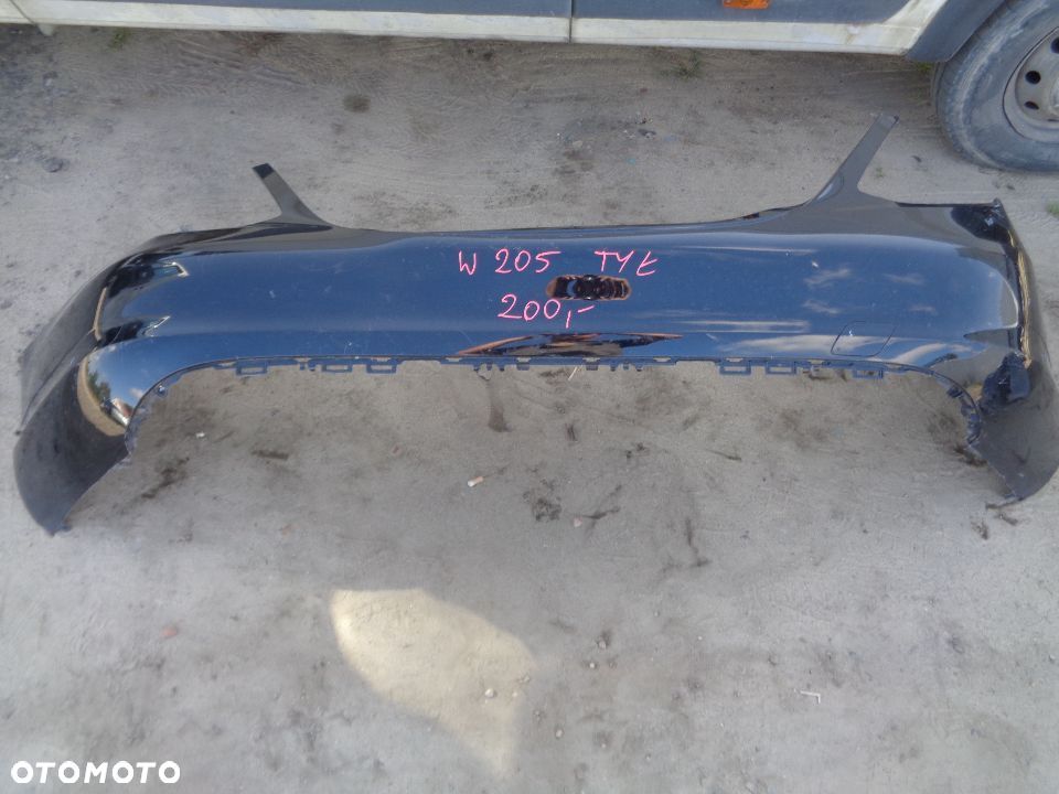 MERCEDES C-KLASA W205 ZDERZAK TYŁ TYLNY