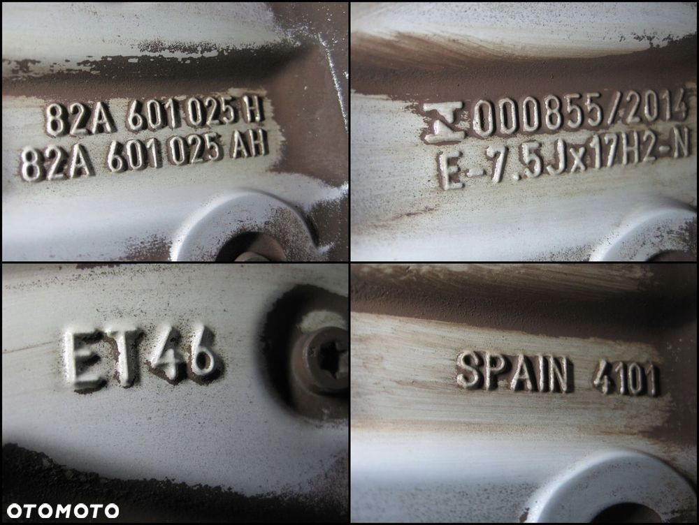 Koła felgi opony AUDI A1 82A R17 - 14