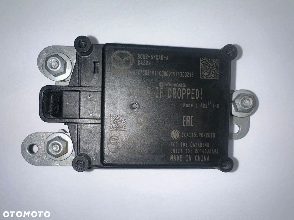 MAZDA 3 CX30 CX-30 2018 2023 Przedni RADAR Czujnik radarowy B0N267XA0A - 2