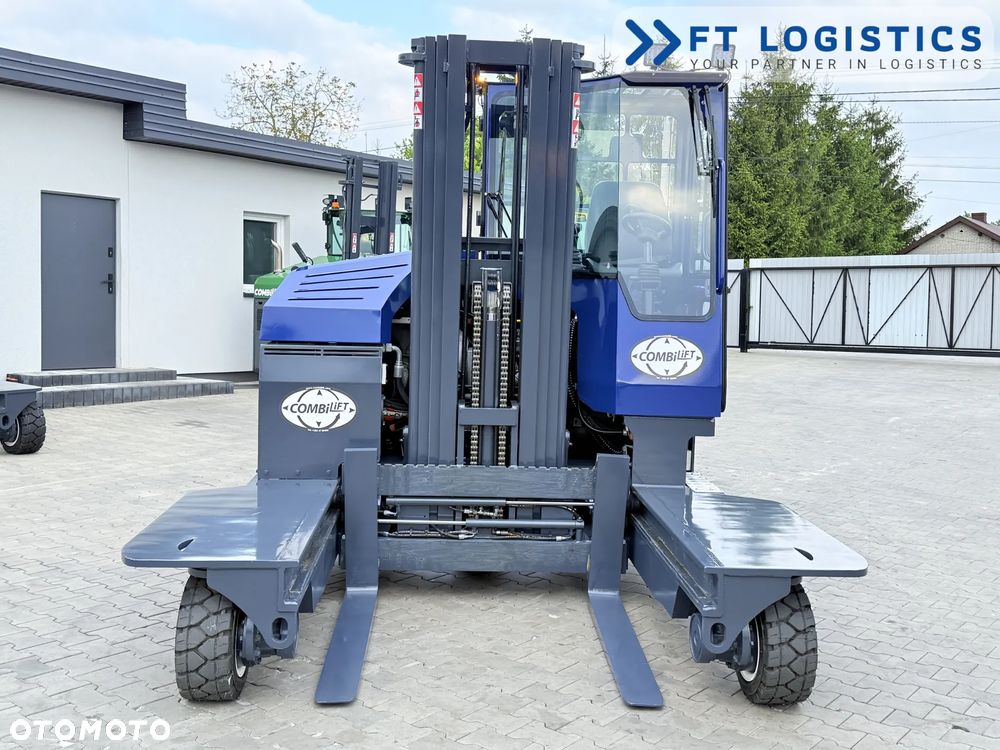 Combilift WÓZEK CZTEROKIERUNKOWY - WIELOKIERUNKOWY | COMBILIFT C4500S | GAS | TRIPLEX 5550MM | POZYCJONER WIDEŁ | WOLNY SKOK | NOWE OPONY | PO SERWISIE | STAN IDEALNY | Szeroka oferta wózków czterokierunkowych i bocznych, dopasowanych do różnorodnych potrzeb i zastosowań - 4