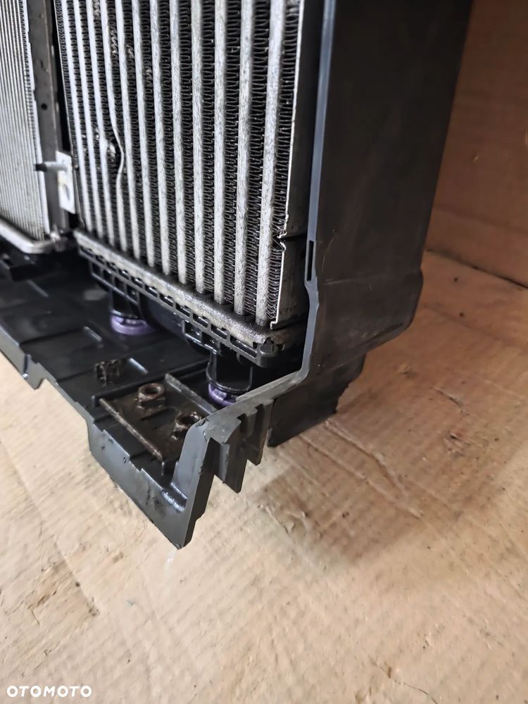 KOMPLET CHŁODNIC WODA KLIMA COOLER WENTYLATOR 1.2 THP PEUGEOT 208 II - 6