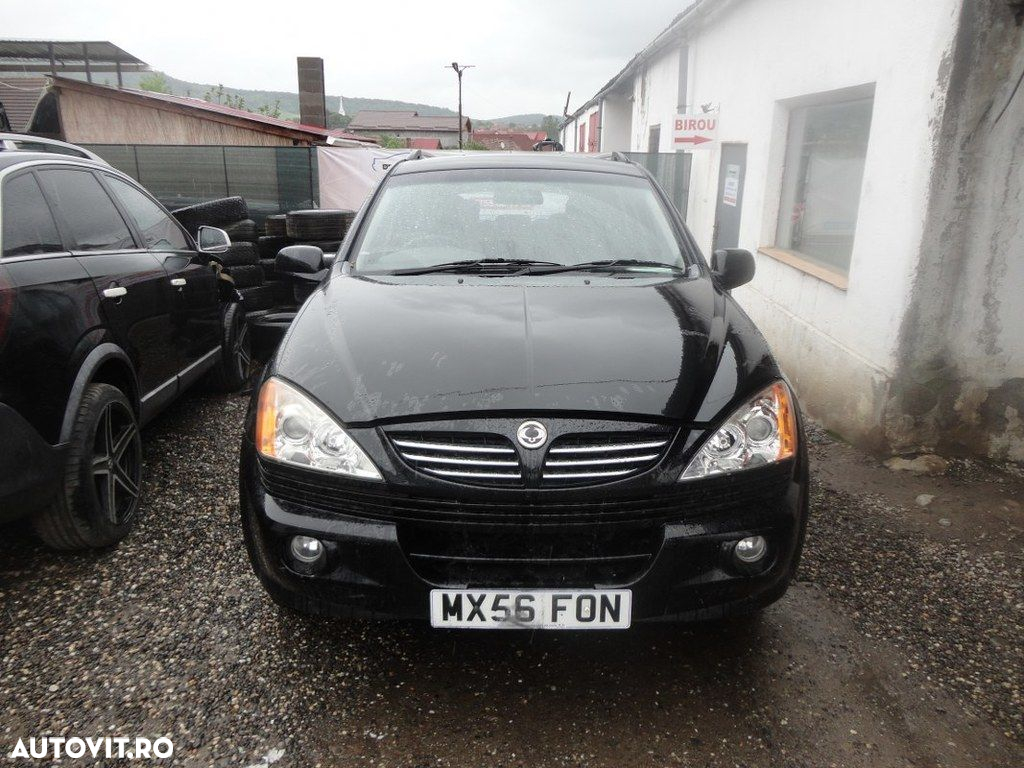 Usa Dreapta Spate SsangYong Kyron 2006 - 2019 SUV 4 Usi NEGRU (394) - 3