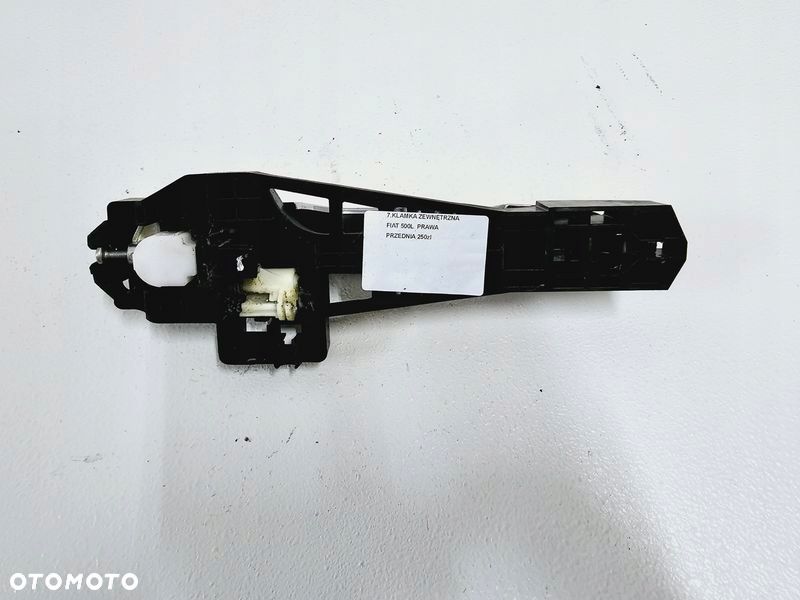 fiat 500l 500 l klamka drzwi zewnętrzna prawy przód chrom prawa przednia - 3