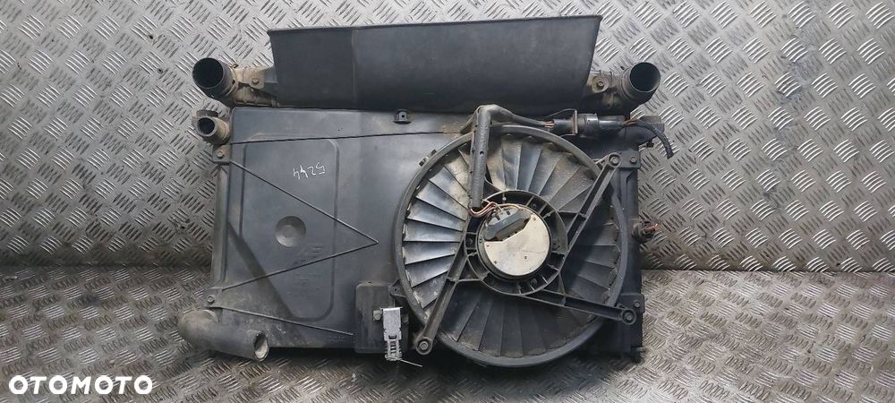 CHŁODNICA WODY + WENTYLATOR VOLKSWAGEN SHARAN  MK1 1.9 TDI - 1