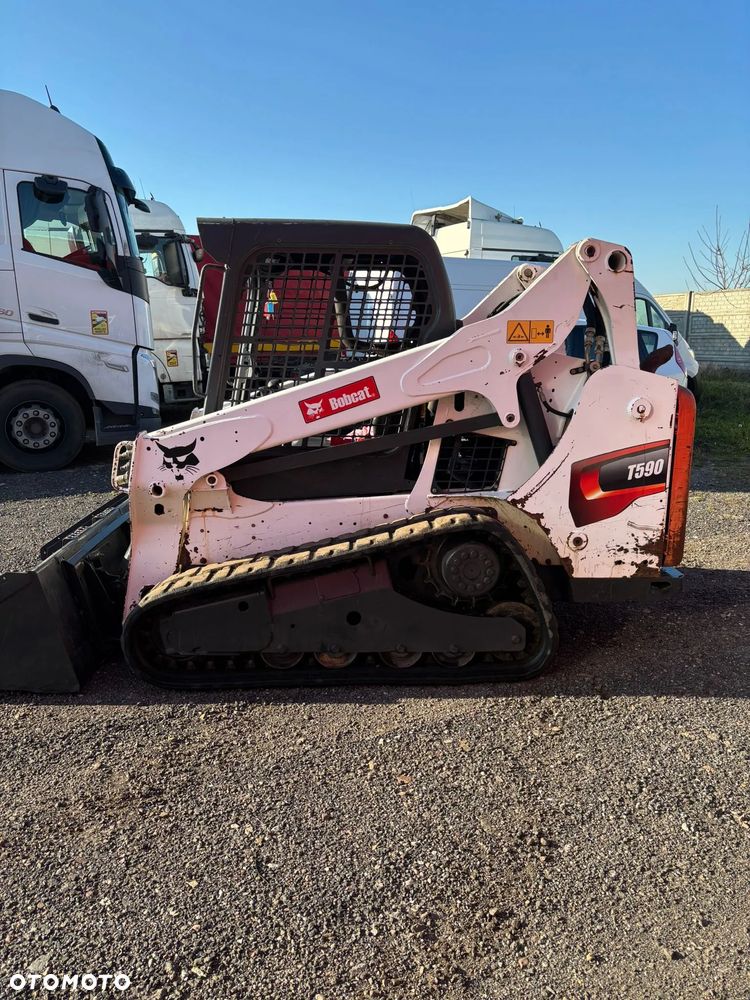 Bobcat T590 2014 ROK –ŁADOWARKA BURTOWA – HYDRAULIKA ZEWNĘTRZNA – ŁYŻKA - 3