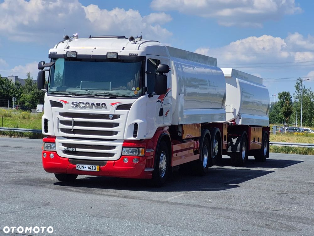 Scania AUTOCYSTERNA SCANIA G480 +PRZYCZEPA FUL ADR AT,FL