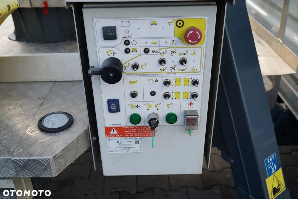 Iveco 35-140 / ZWYŻKA / PODNOŚNIK KOSZOWY FRANCE ELEVATEUR 141 TLE / 4 PODPORY / MANUAL / 2020  R - 15