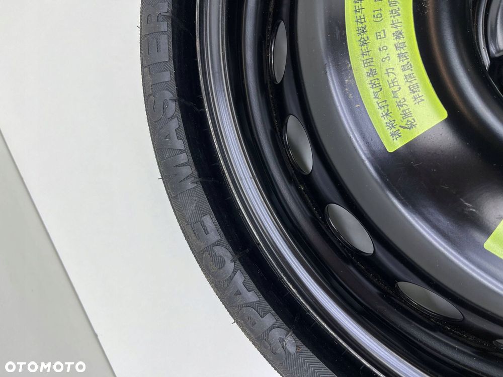 MERCEDES R172 SLK KOŁO DOJAZDOWE ZESTAW ET12 A1724000002 - 9