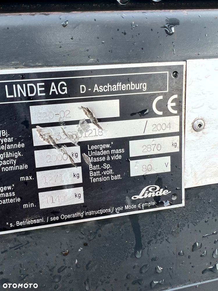 Linde E20 - 7