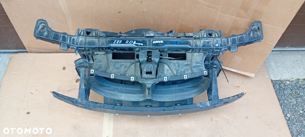 Pas przedni chłodnice wentylator wzmocnienie BMW I E81 E87 Lift 2.0i 7563259 7561711 - 1