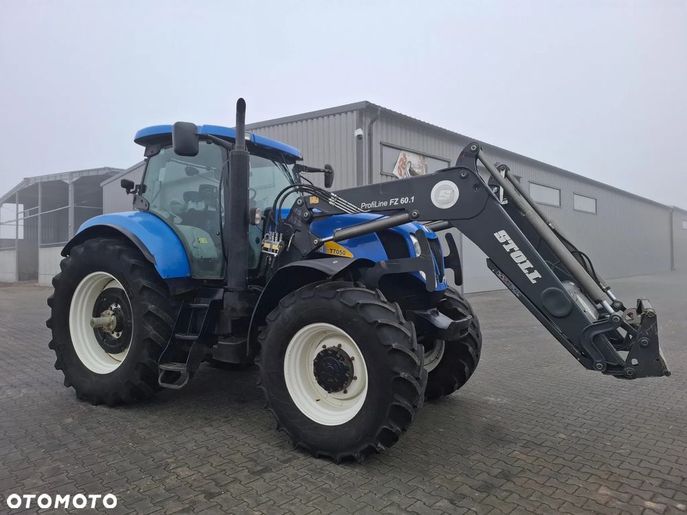 New Holland T7050 2011 Rok 9400 mtg, AutoCommand, Ładowacz czołowy Stoll, Nie Malowany, Stan Idelany - 7