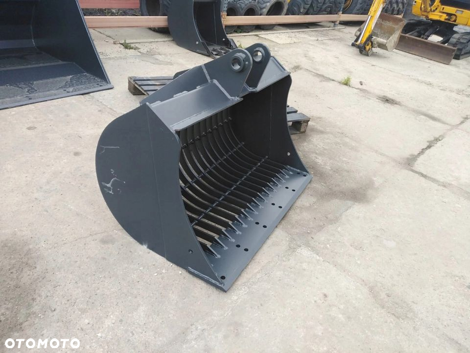 Łyżka ażurowa przesiewowa 120cm JCB  Cat New Holland Case Terex do koparko-ładowarki - 4