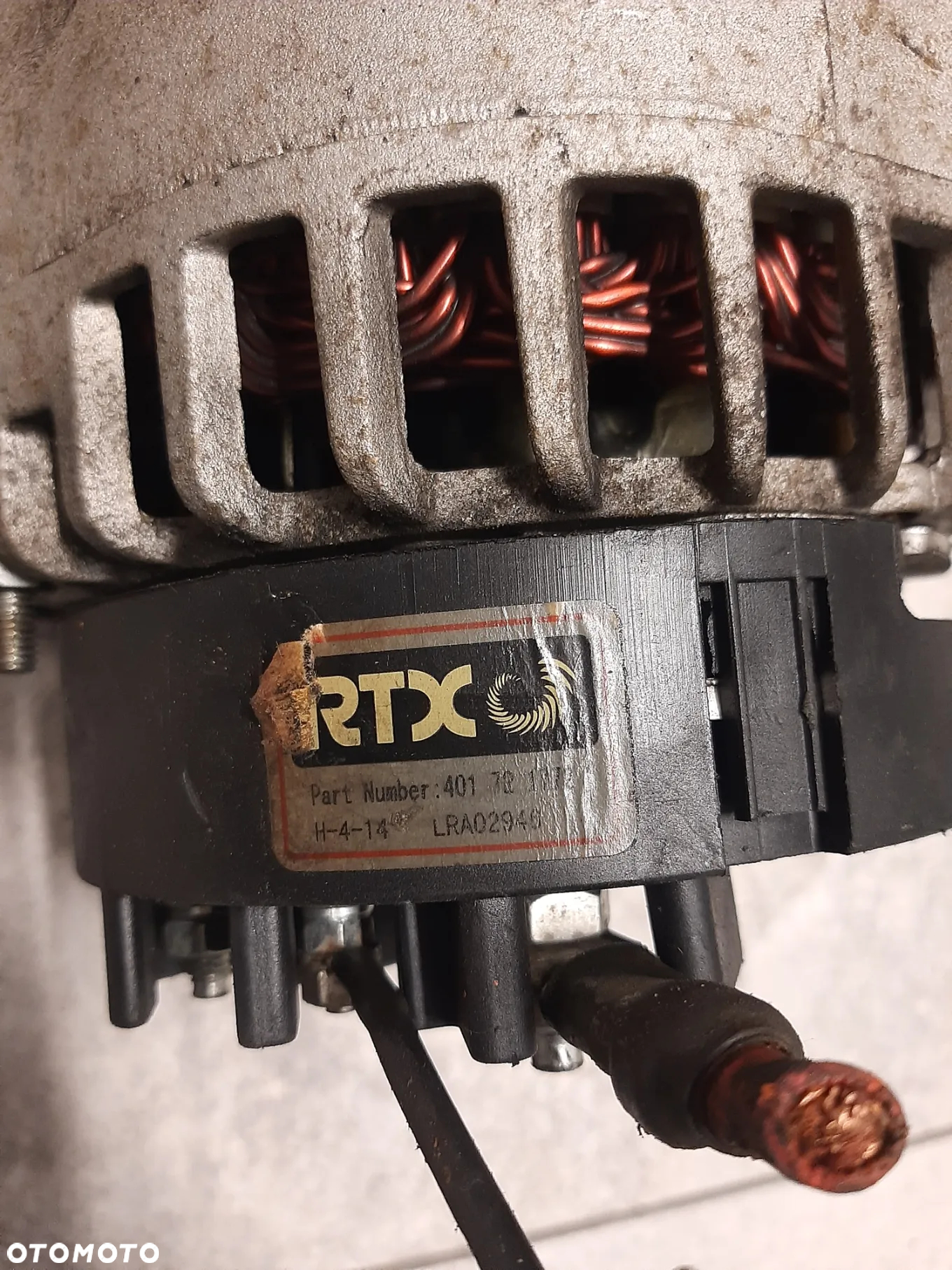 ALTERNATOR Opel ASTRA H SIGNUM VECTRA C ZAFIRA B 1.9 CDTI DIESEL 130amp - 2