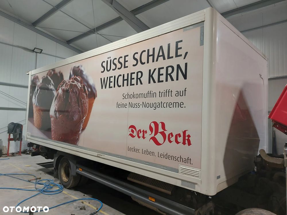 ATEGO ZABUDOWA KONTENER SKRZYNIA ŁADUNKOWA ZAŁADUNKOWA ALUMINIOWA PODŁOGA 6,20m - 4