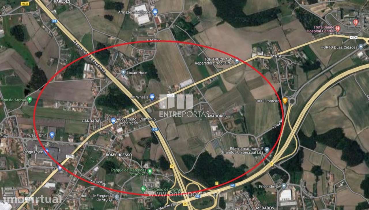 Venda de Terreno com 975 m2, Touguinha, Vila do Conde - Grande imagem: 3/12