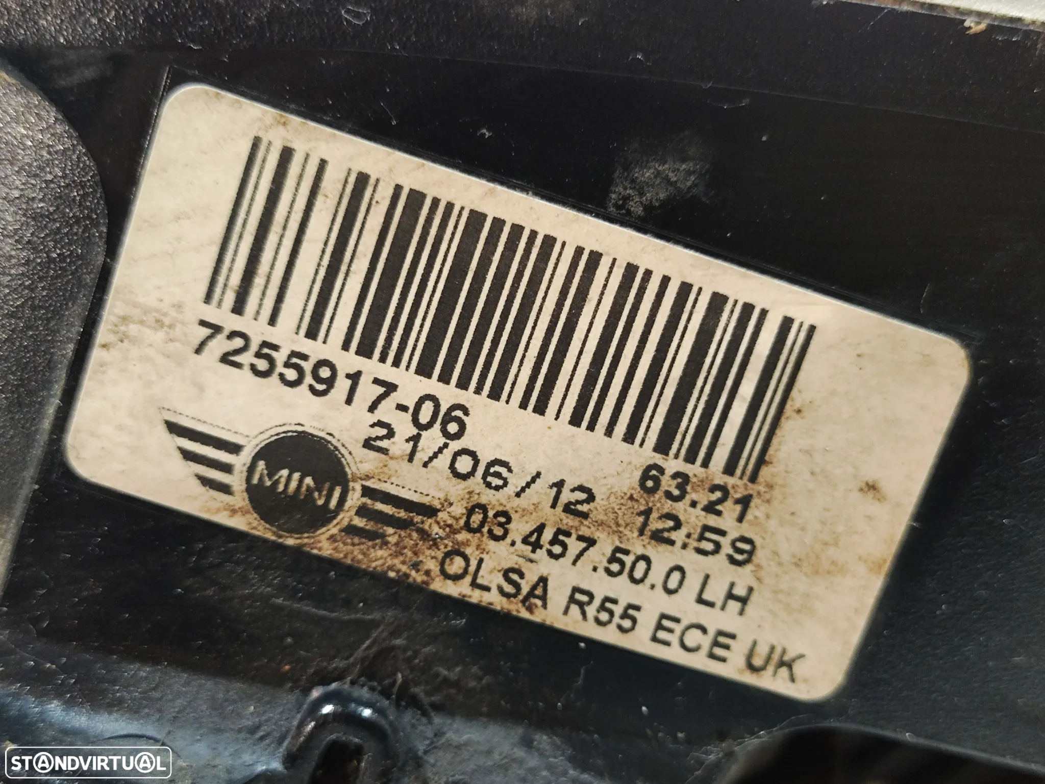 FAROLIM FAROLINS TRASEIRO TRÁS ESQUERDO DIREITO MINI COOPER R55 CLUBMAN LCI - 7