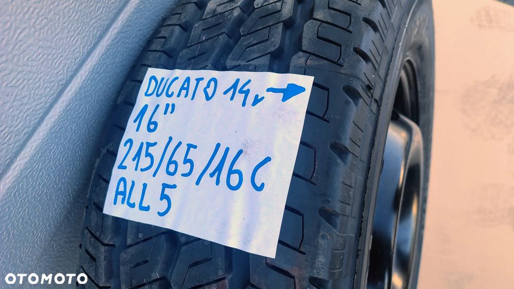 Koło Opona Felga Zapas Ducato Jumper Boxer 14- 215/65/16C Continental - 4