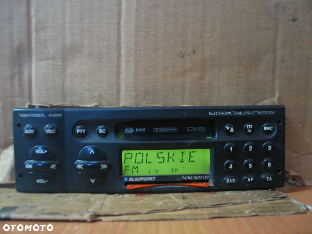 radio radioodtwarzacz blaupunkt paris RCM127 klasyk zabytek - 5