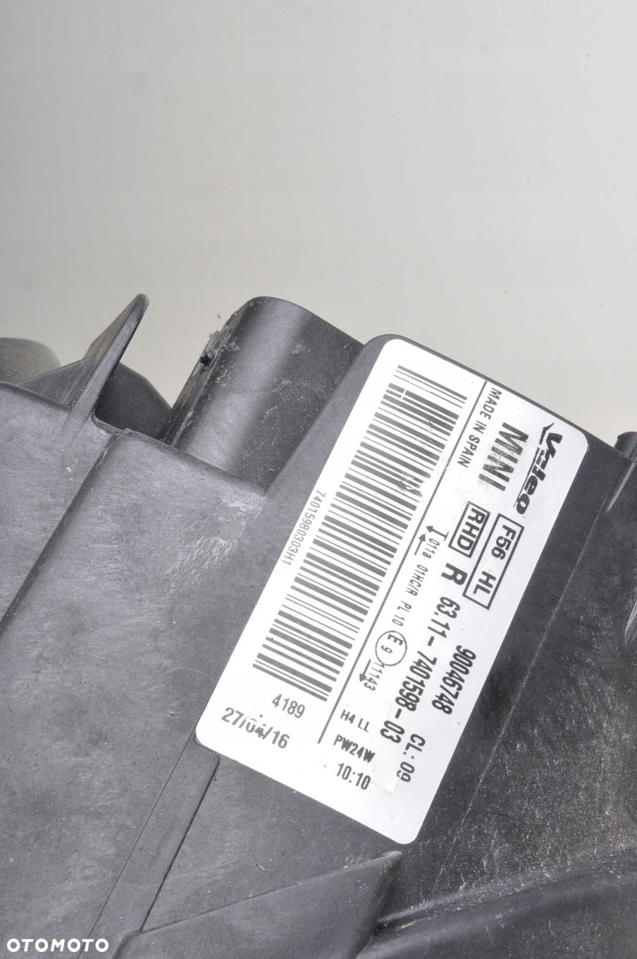 MINI F56 LAMPA PRAWA PRZEDNIA 7401598 ANGLIK - 4