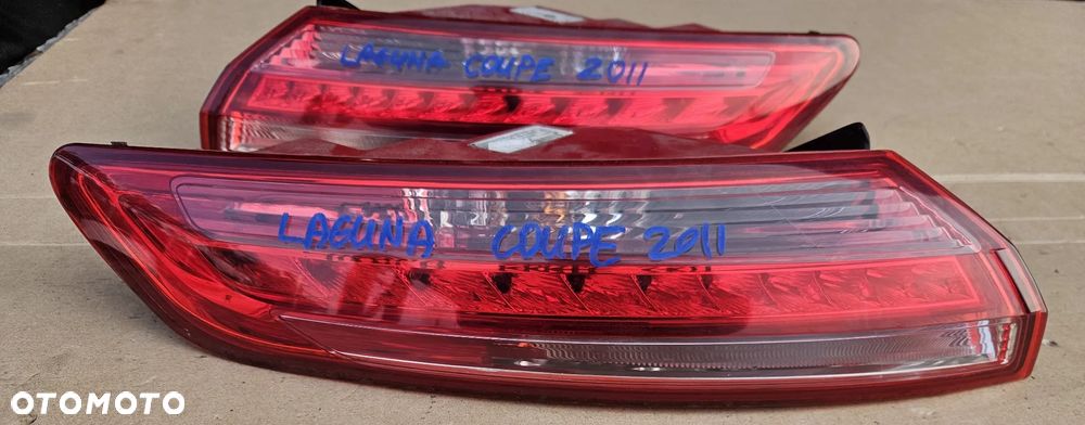 Renault Laguna III 3 Coupe  lampa tył tylna prawa lewa led - 4