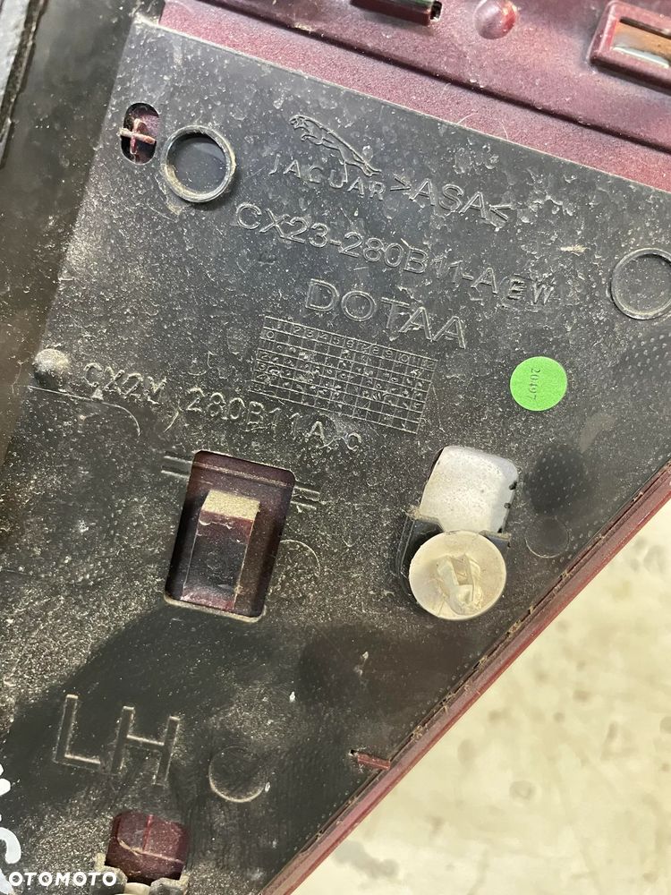 JAGUAR XF X250 NAKŁADKA BŁOTNIKA LEWA - 2