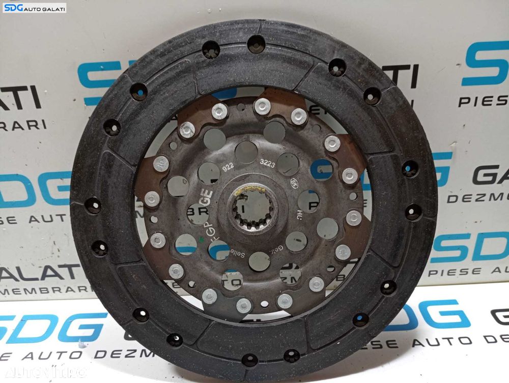 Kit Ambreiaj LUK Volanta Masa Dubla Disc si Placa Presiune Opel Zafira A 1.7 1995 - 2005 Cod 9223223 [M6952] - 4