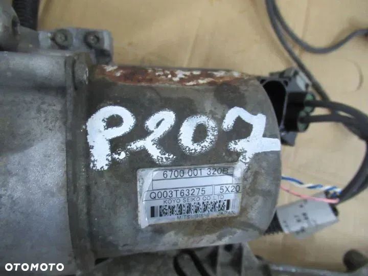 UKŁAD KIEROWNICZY MAGLOWNICA WSPOMAGANIE PEUGEOT 207 6700001320B 6700001816  6700001845 6820000170 2006- - 5
