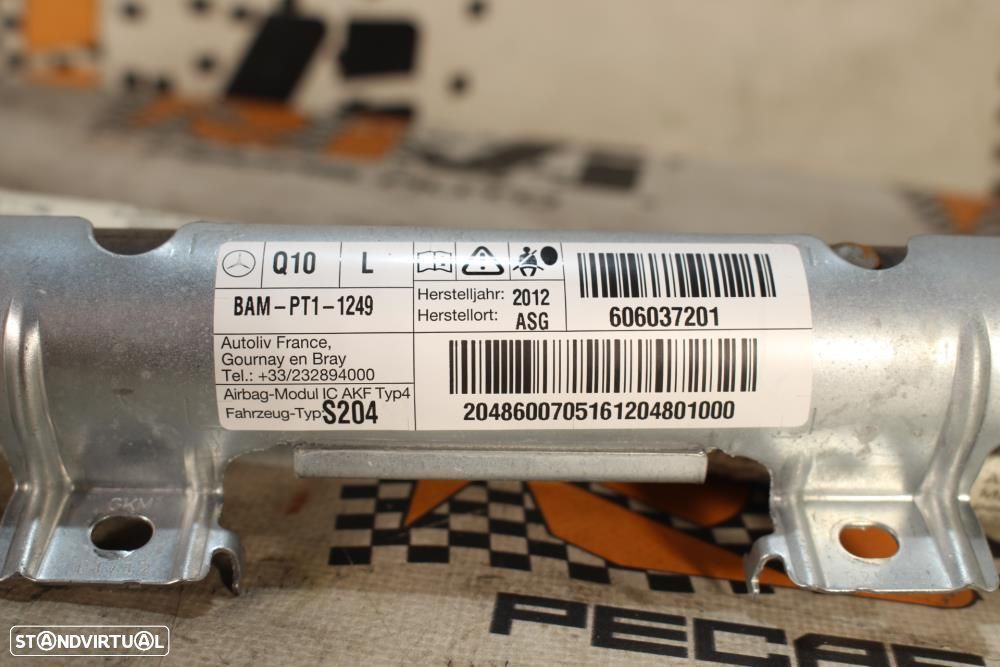 Airbag De Cortina Esquerdo Mercedes-Benz C-Class T-Model (S204)  20486 - 4