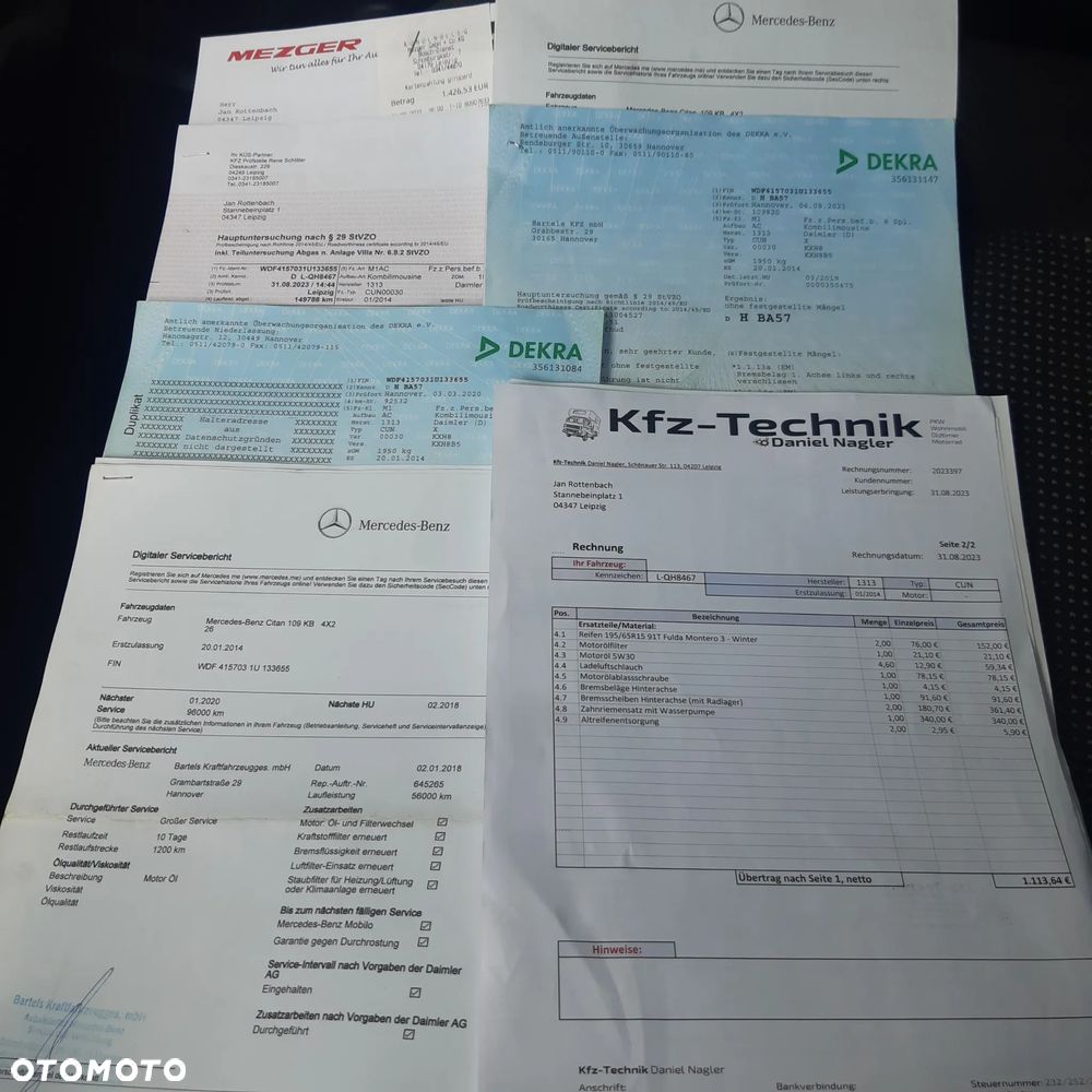 Mercedes-Benz Citan Tourer 415.705 - 25