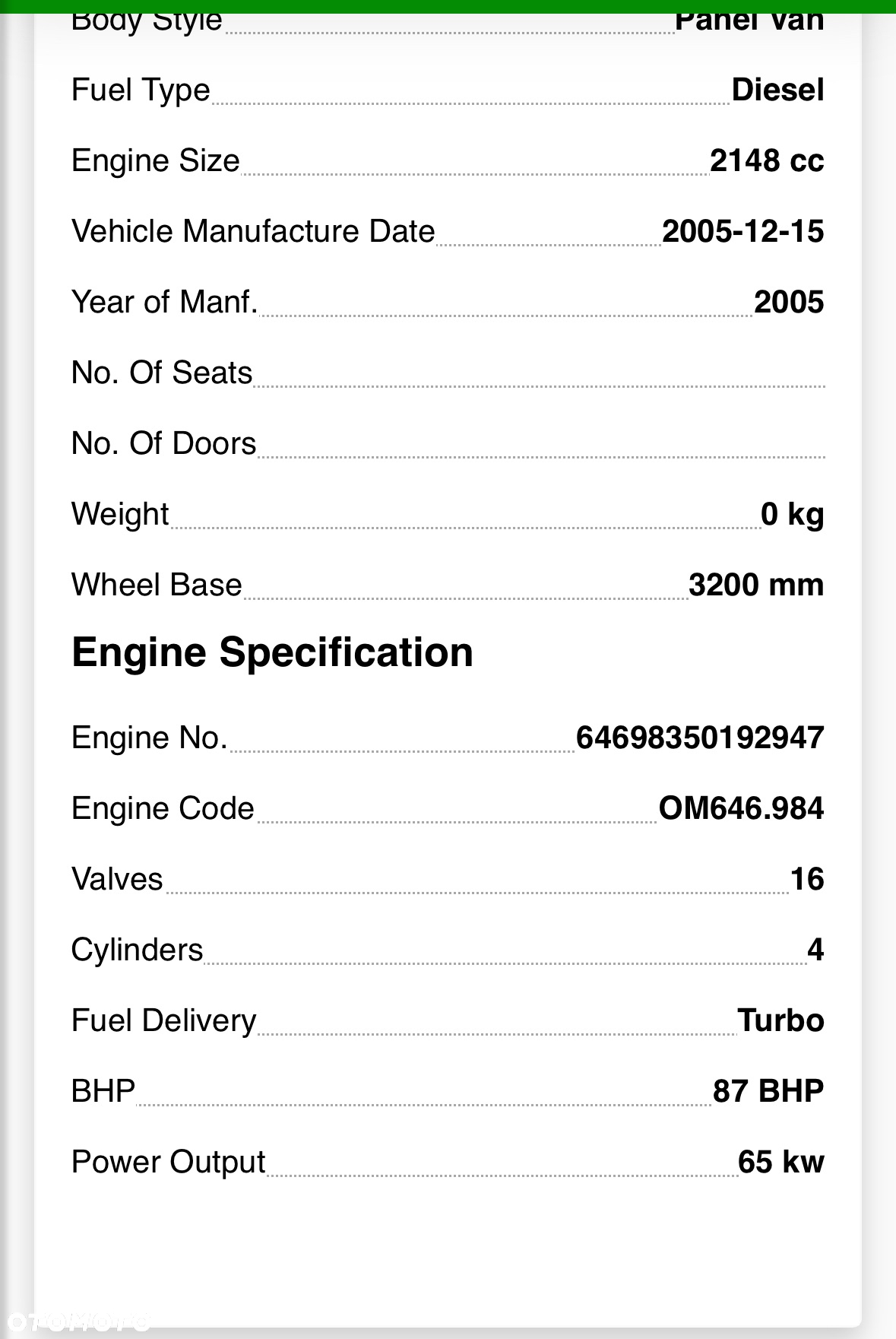 mercedes vito w639 2.2 cdi skrzynia biegów manual kod - 716637 716.637 - 5